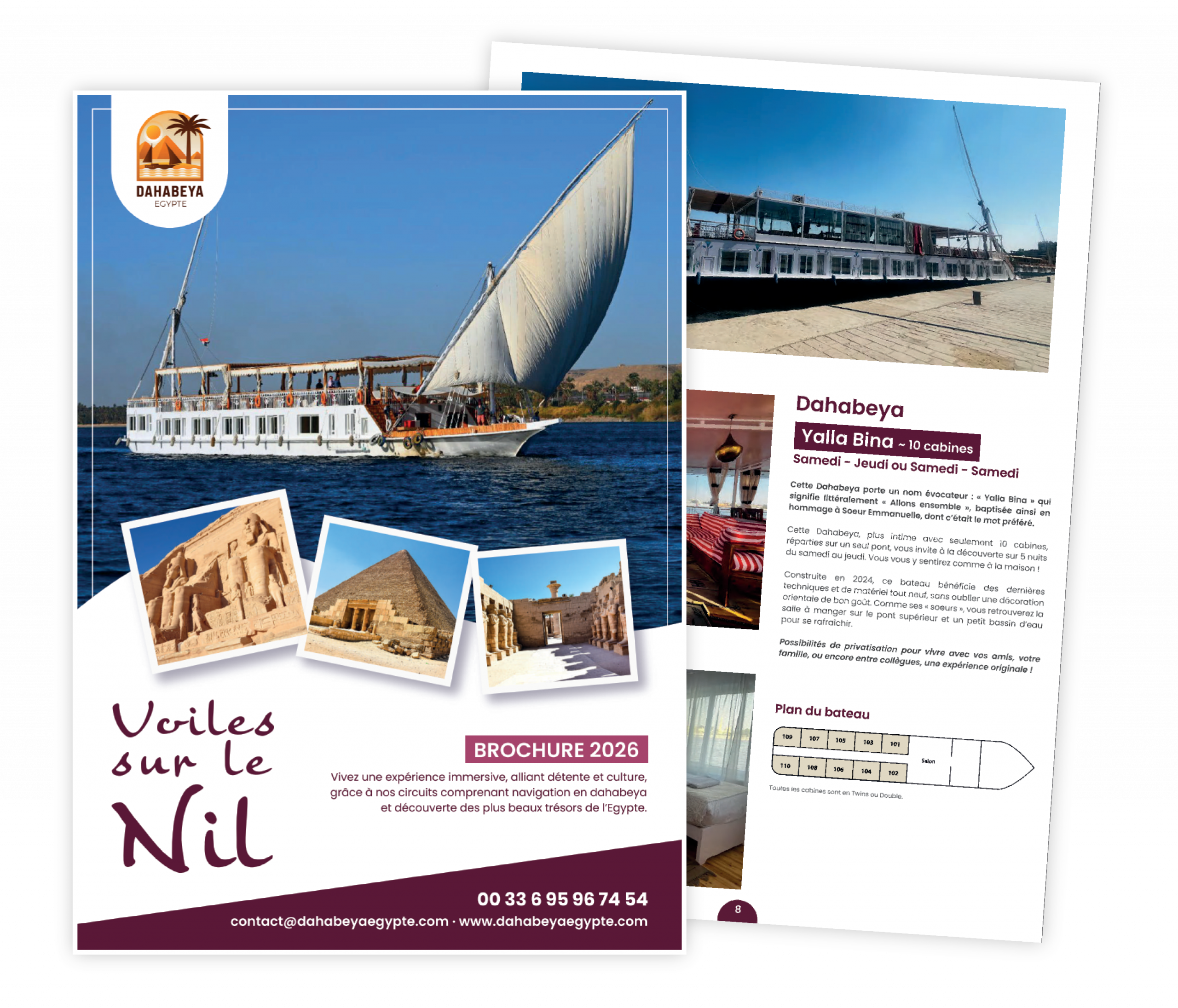 Voiles sur le Nil